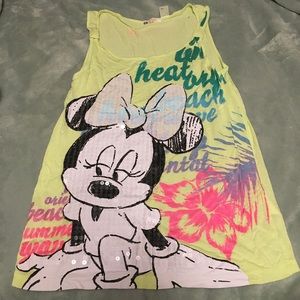 Size small Minnie Mouse top
